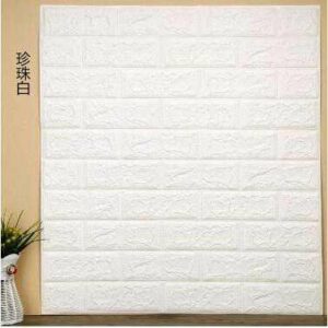 Sticker Wallpaper Dinding 3D Embosed Model Bata 77x70cm - WP072