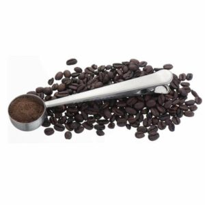 HOOMIN Sendok Takar Es Krim Gula Kopi dengan Penjepit - G119