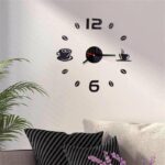 Taffware Jam Dinding DIY Giant Wall Clock 40-70cm Coffee Bell - DIY-12
