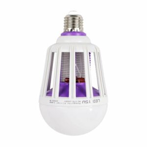 Lampu LED UV Anti Nyamuk Mosquito Bug Zapper Bulb 15W E27 Cool White - YC1350