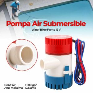 SUNSUN Pompa Air Submersible Water Bilge Pump 12 V - CH8028