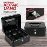 TaffGUARD Kotak Uang Brankas Dokumen Cashbox Key Lock - 200A