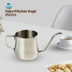 One Two Cups Teko Kopi Leher Angsa Pitcher Drip Kettle Cup - AA049