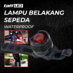 TaffLED Lampu Belakang Sepeda Silicon Strap Waterproof CR2032 Battery - FH-016