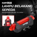 TaffLED Lampu Belakang Sepeda LED USB Rechargeable 500 mAh 15 Lumens - DC-918