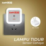 TaffLED Lampu Tidur LED EU Plug Sensor Cahaya Cool White 250V 0.5W - L200