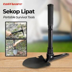 Taffware Pacul Sekop Lipat Militer Portable Survival Tools - 101