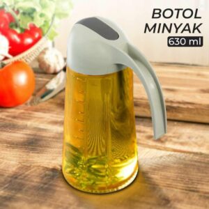 JualOne Two Cups Botol Minyak Serbaguna Seasoning Glass Jar 630ml – CY180