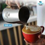 One Two Cups Gelas Milk Jug Kopi Espresso Latte Art - J068