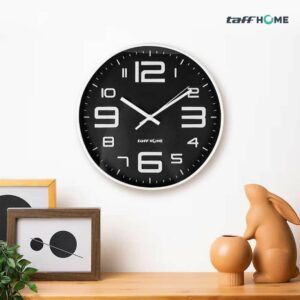 JualTaffHOME Jam Dinding Bulat Quartz Creative Design Modern 29 cm – H6588