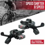 Shimona Altus Speed Shifter Trigger Sepeda 8 Speed 2 PCS - SL-M310