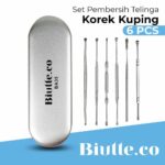 Biutte.co Set Pembersih Telinga Korek Kuping 6 PCS - BA35