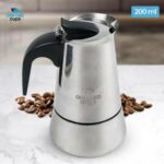 One Two Cups Espresso Coffee Maker Moka Pot Teko Stovetop Filter - Z21
