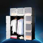 Magic Wardrobe Lemari Baju Plastik DIY 12 Pintu