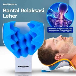Taffware Bantal Relaksasi Leher Punggung Neck Pain Relief - HBF001