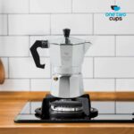 One Two Cups Espresso Coffee Maker Moka Pot Teko Stovetop Filter - JF112