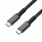 AUFU Kabel Data USB Type C to C Multifungsi Fast Charging 11V 6A 1M - KD66