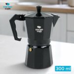 One Two Cups Espresso Coffee Maker Moka Pot Teko Stovetop Filter - MX001