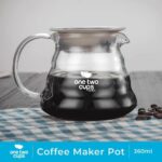 One Two Cups Coffee Maker Pot V60 Drip Kettle Teko Kopi Barista - SE101