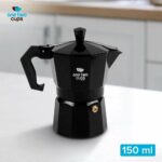 One Two Cups Espresso Coffee Maker Moka Pot Teko Stovetop Filter - MX001